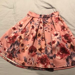 Floral skirt
